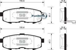   .! Mazda MPV 04 Sangsin Brake SP1520 SP1520 SP1520 