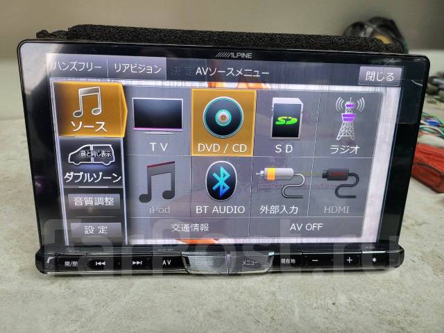 Крутая Магнитола Alpine X9 9 дюймов DVD SD USB Bluetooth, другой, б/у ...