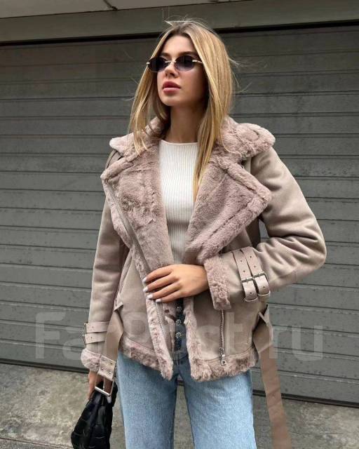 Дубленка женская демисезонная, 42, 44, 46, новый, в наличии. Цена: 4 ...