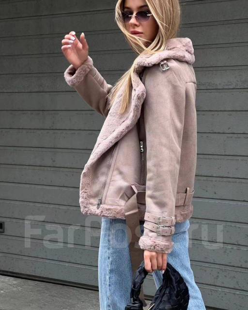 Дубленка женская демисезонная, 42, 44, 46, новый, в наличии. Цена: 4 ...