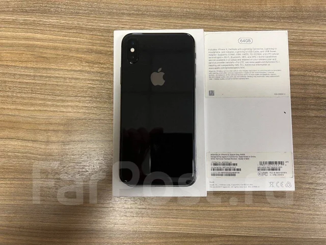 Apple iPhone X. �/�, 64 ��, ������ ����