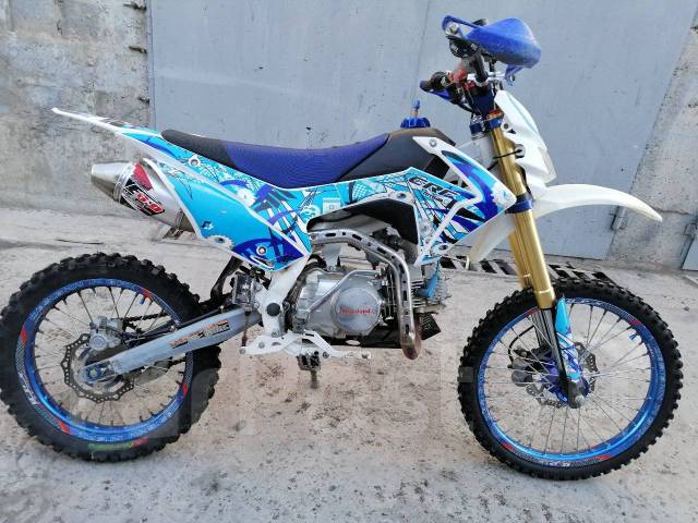 Питбайк Motoland crf125 зеленый