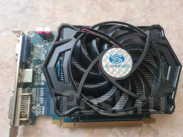 Видеокарта Saphire Radeon 4670 1Gb GDDR3 рабочая, б/у, в наличии. Цена ...