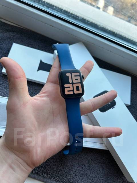 Apple Watch 6 44mm Идеал! Полный комплект, умные часы, б/у, в наличии ...