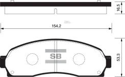 ������� ��������� �������� �������� �����:HI-Q FORD USA Explorer (U251), FORD USA Explorer (U2, U), Sangsin Brake SP1369 SP1369 ����
