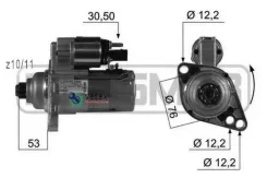 ������� 12V 2,0 Kw AUDI/VW 1.9TDi 03-10 ERA 220449 220449 ����