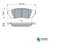 ������� ��������� Lexus RX 15- ������ Bosch 0986424840 0986424840 ����