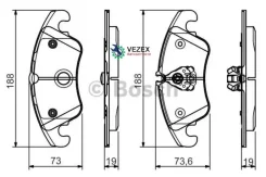 ������� �������� (Premium-2) AD A4/A5/Q5 Bosch 0 986 495 110 (��� ��������) Bosch 0986495110 0986495110 ����