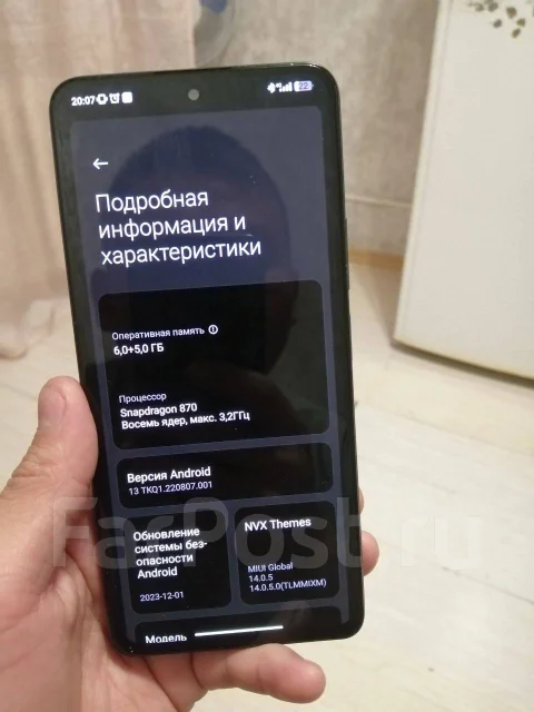 Xiaomi Poco F4. �/�, 128 ��, ������, 3G, 4G LTE, 5G, Dual-SIM, NFC ����