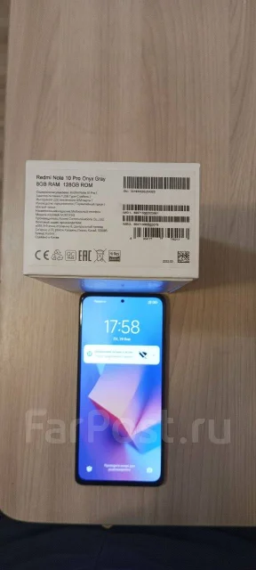 Xiaomi Redmi Note 10 Pro. �/�, 128 ��, �����, 4G LTE, Dual-SIM, ����������, NFC ����