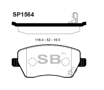 ������� �������� Sangsin Brake SP1564 Sangsin Brake SP1564 SP1564 ����