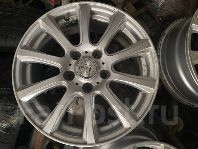 Диски Япония R16 5*100, Enkei, 16", 1 шт, 5x100, 4 шт, б/у, в наличии ...