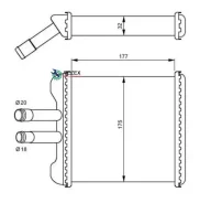 �������� �����! ��� AC Daewoo Nubira all 99 NRF 54237 54237 ����