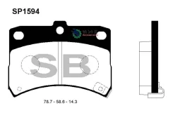 ������� ��������� �������� Sangsin Brake SP1594 SP1594 ����