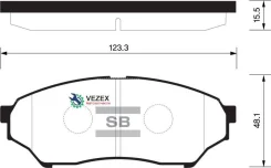 ������� ��������� �������� Sangsin Brake SP1585 Sangsin Brake SP1585 SP1585 ����