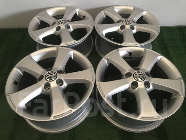 Диски R15 5/100 Volkswagen Оригинал из Японии в Красноярске, 15", 1 шт ...