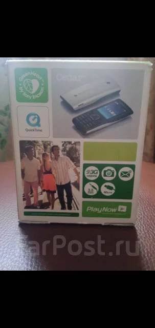 Sony Ericsson Cedar. �/�, �� 8 ��, �����������, ������, 3G, ��������� ����