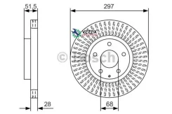 ���� ��������� ������, Mazda 6, CX-5 2.0 11- Bosch 0986479B15 0986479B15 ����