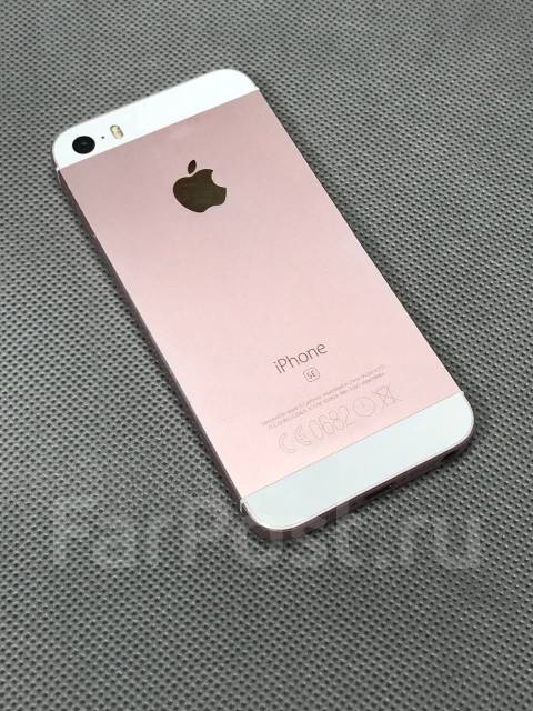 iPhone SЕ, 16 гб, 4", моноблок, розовый, 3G, 4G LTE, Защищенный, б/у, в ...