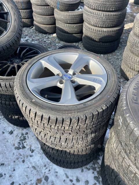 Комплект колес Dunlop 225/45R17 диски Volvo R17, 17", 1 шт, 225 мм, 45 ...