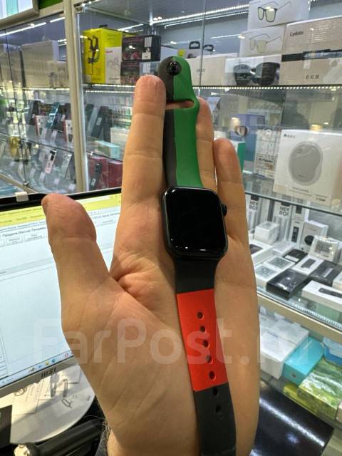 Apple Watch 8 41mm. Идеальное Состояние. Гарантия, умные часы, GPS, NFC ...