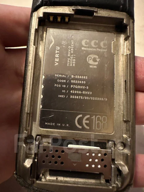 Vertu Ascent. �/�, ������, ����������, ��������� ����