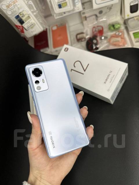 Смартфон Xiaomi 12 256 ГБ Blue. Trade-in. IStyle, 6.28", моноблок ...