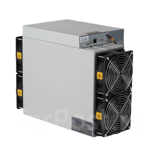 Майнер Antminer s19 104th, б/у, в наличии. Цена: 100 000₽ во Владивостоке