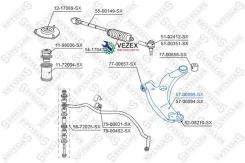 ����� ������ ����� Mitsubishi Lancer CS5A/CS5W/CS2A 00 Stellox 5700095SX 5700095SX ����