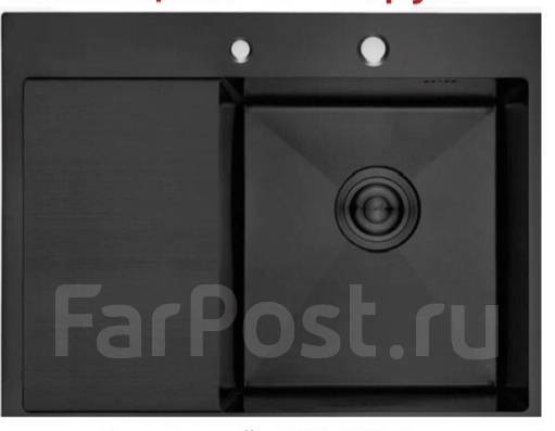 Мойка врезная настольного монтажа из нержавеющей стали Gerhans 580х480 ...