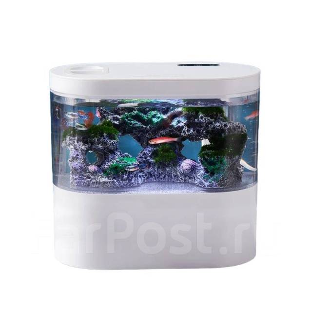 Мини-аквариум Betta, настольный маленький аквариум для рыбок, рыб, в ...