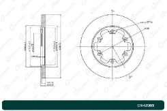 ���� ��������� G-brake GR-12069 GR12069 ����