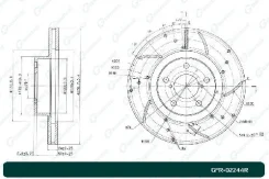 ���� ��������� ��������������� ������������� G-brake GFR-02244R ������ GFR02244R ����