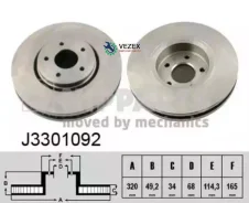 ���� ��������� Nipparts J3301092 J3301092 ����