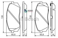  . Hyundai i40/ix35 1.6-2.0 01.10-, KIA Sportage 1.6-2.0 07.10- Bosch 0986494559 0986494559 