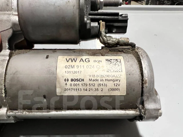 ������� ���� Volkswagen T6 2.0 TSI 02M911024Q ����