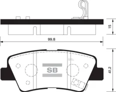 ������� ��������� Sangsin Brake SP1239 SP1239 ����