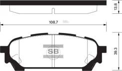 ������� ��������� Subaru Forester 02-14 Sangsin Brake Sangsin Brake SP1532 SP1532 ����