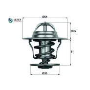 ��������� � ���������� [87�C] Audi 80/100/A2 - 6 1.2 - 2.0L 1972 - 2008 Mahle TX1587D TX1587D ����