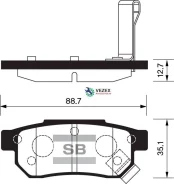 ������� ��������� ������ Sangsin Brake SP1265 Sangsin Brake SP1265 SP1265 ����