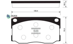 ������� ��������� �������� Sangsin Brake SP1080 SP1080 ����