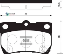 ������� ����. ���. Sangsin Brake SP2083 SP2083 ����