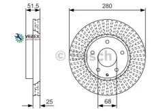 ���� ��������� Mazda 3 12- �����. ����. Bosch 0986479C36 0986479C36 ����