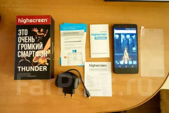 Highscreen Thunder. �/�, 16 ��, ������, Dual-SIM ����
