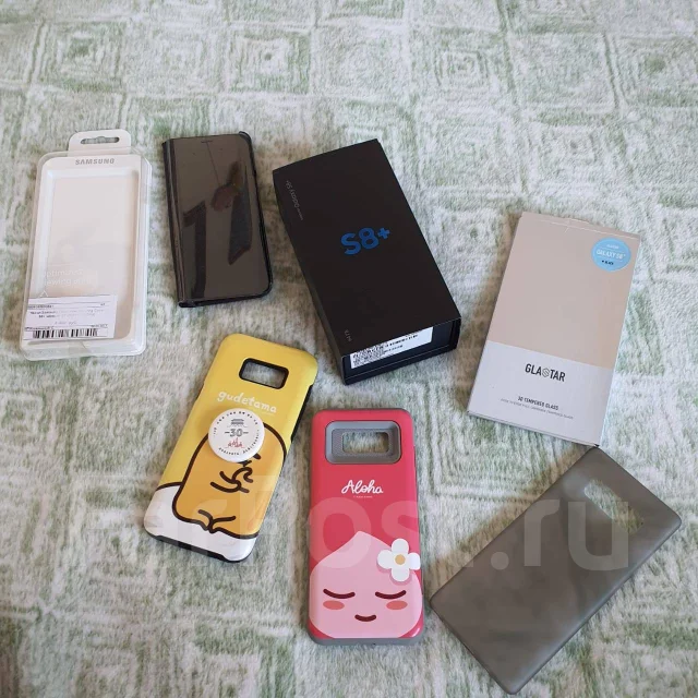 Samsung Galaxy S8+. �/�, 64 ��, ������, 4G LTE, Dual-SIM, ����������, NFC ����