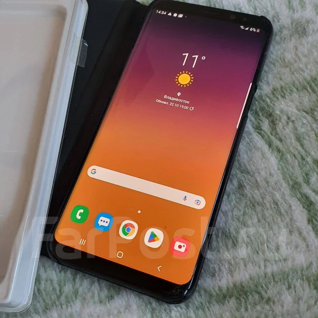 Samsung Galaxy S8+. �/�, 64 ��, ������, 4G LTE, Dual-SIM, ����������, NFC ����