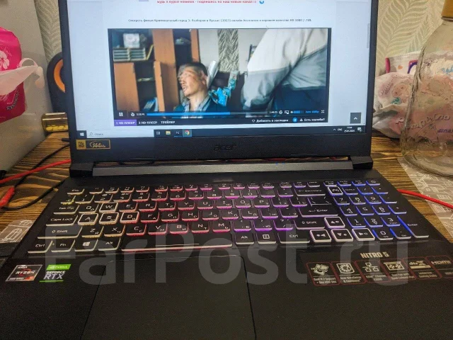 Acer Nitro 5 AN515-45. 15.6", 4,2����, ��� 16 ��, ���� 512���, WiFi: 1, Bluetooth: 1, ����������� �� 4��. ����