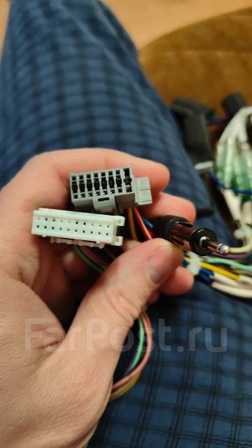 Переходники проводки автомагнитолы Toyota на Panasonic Strada, б/у, в ...