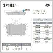   ,  CI Berlingo 08-; Sangsin Brake SP1824 SP1824 