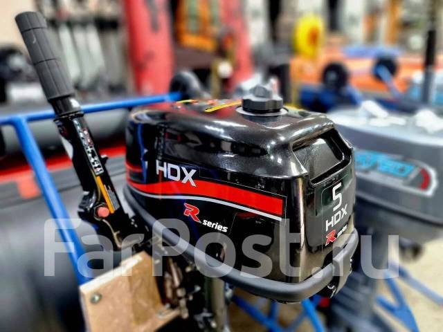2-х тактный лодочный мотор HDX R series T 5 BMS, 5,00 л.с. S (381 мм ...
